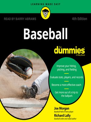 cover image of Baseball for Dummies